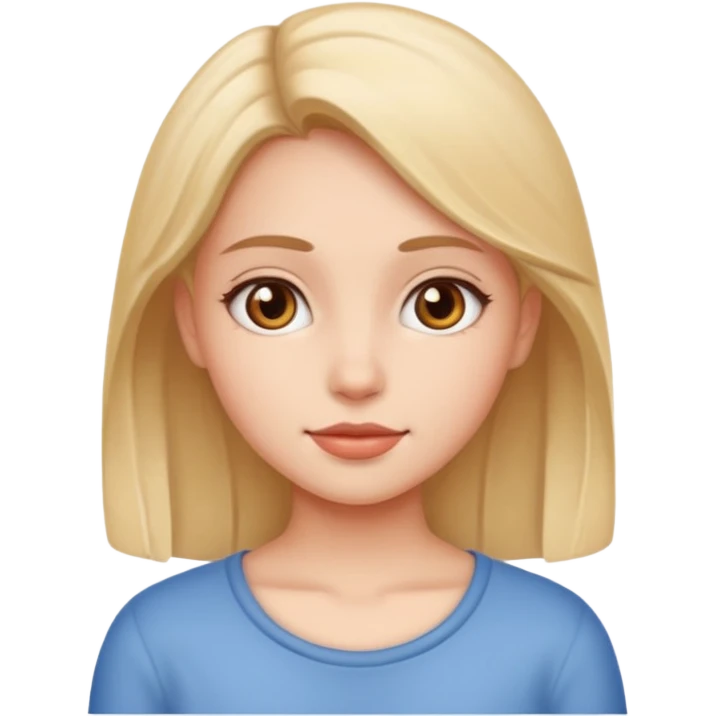 Menina emoji
