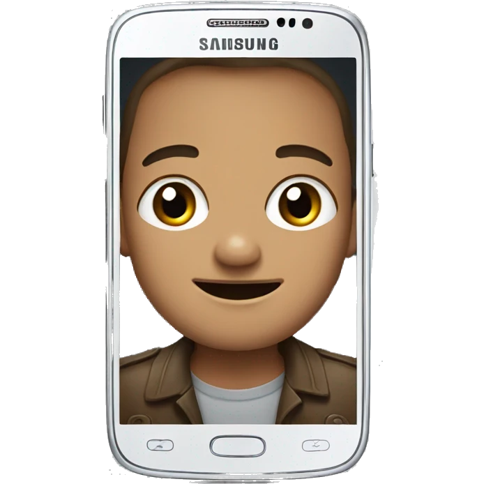 Samsung phone  emoji