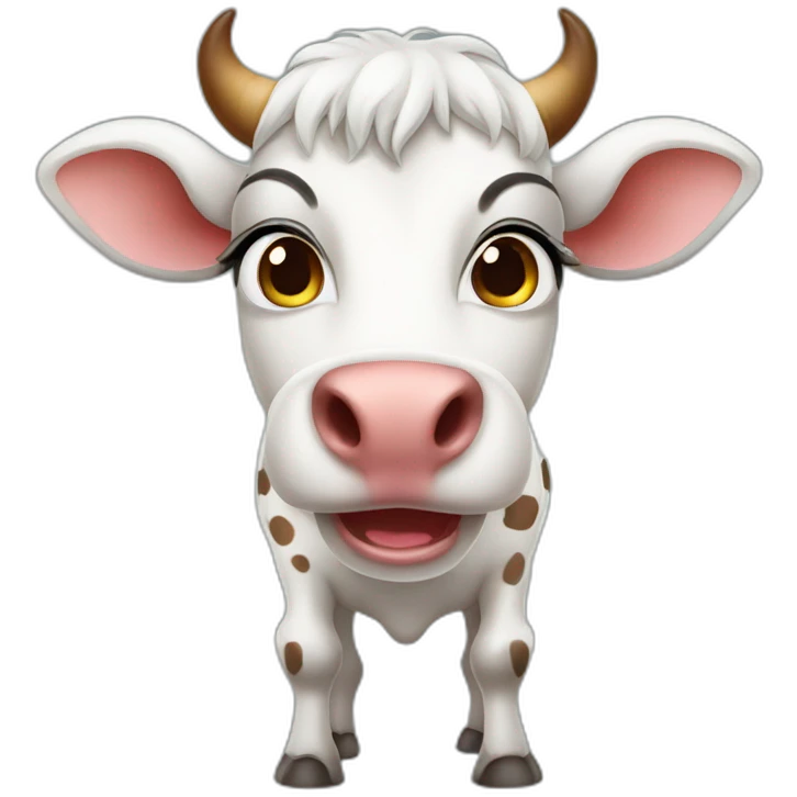 Indian Desi gir cow  emoji