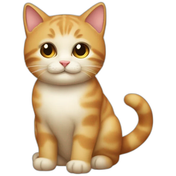 I love you cat emoji
