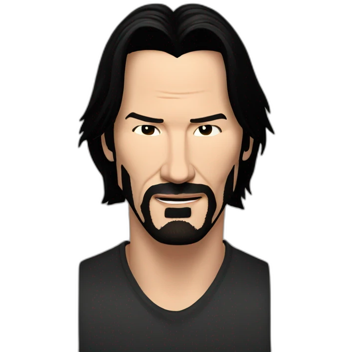 keanu Reeves you're breath-taking emoji