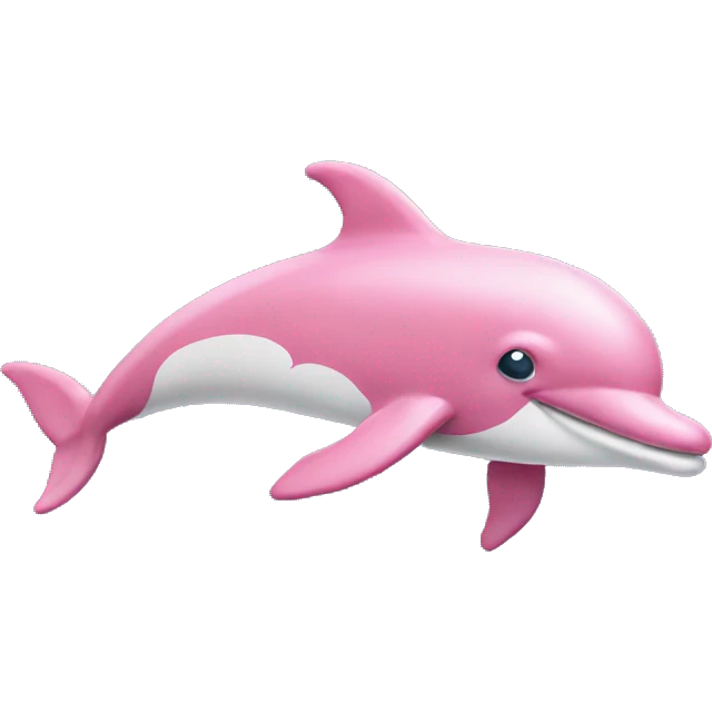 Pink dolphin  emoji