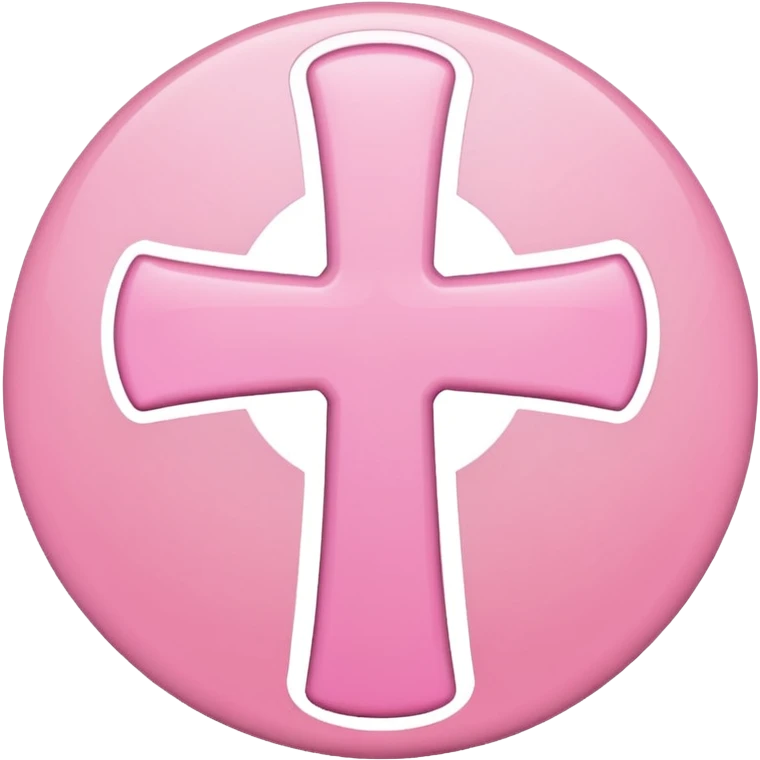 mac os icon pink cross join add emoji