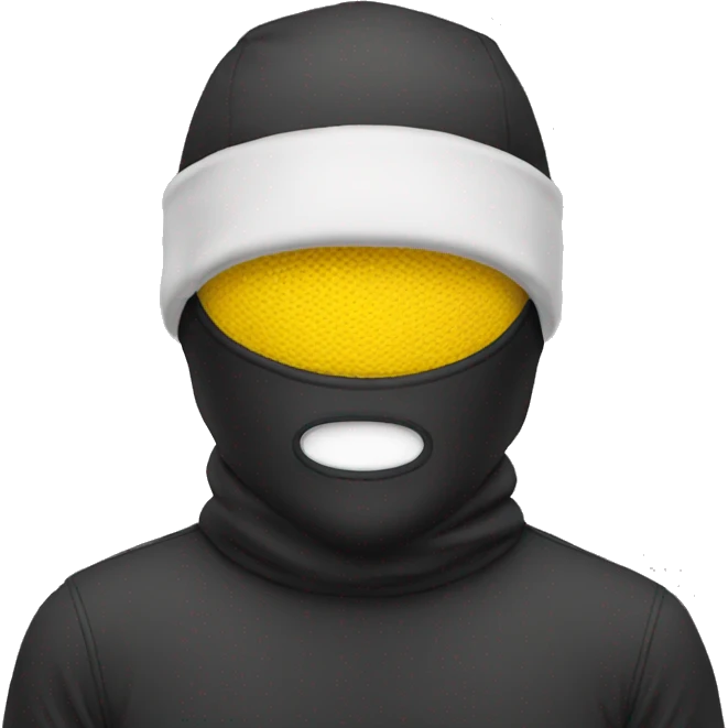 ski mask person  emoji