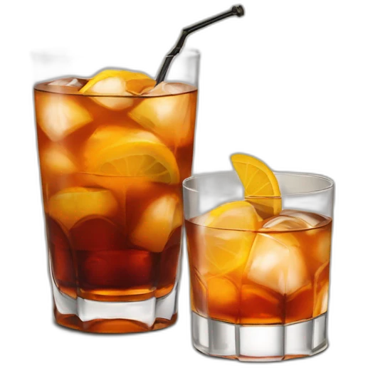 old fashioned cocktail emoji