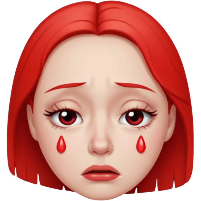 crying woman emoji