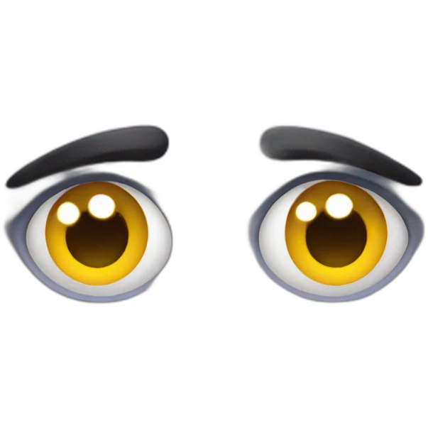 tired eyes emoji