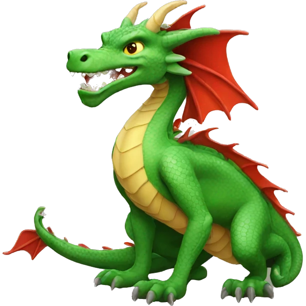 red dragon emoji