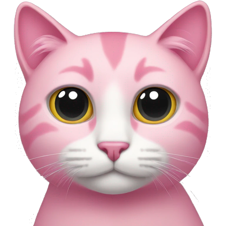 pink cat emoji