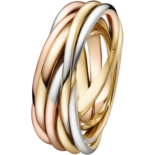 cartier trinity ring emoji