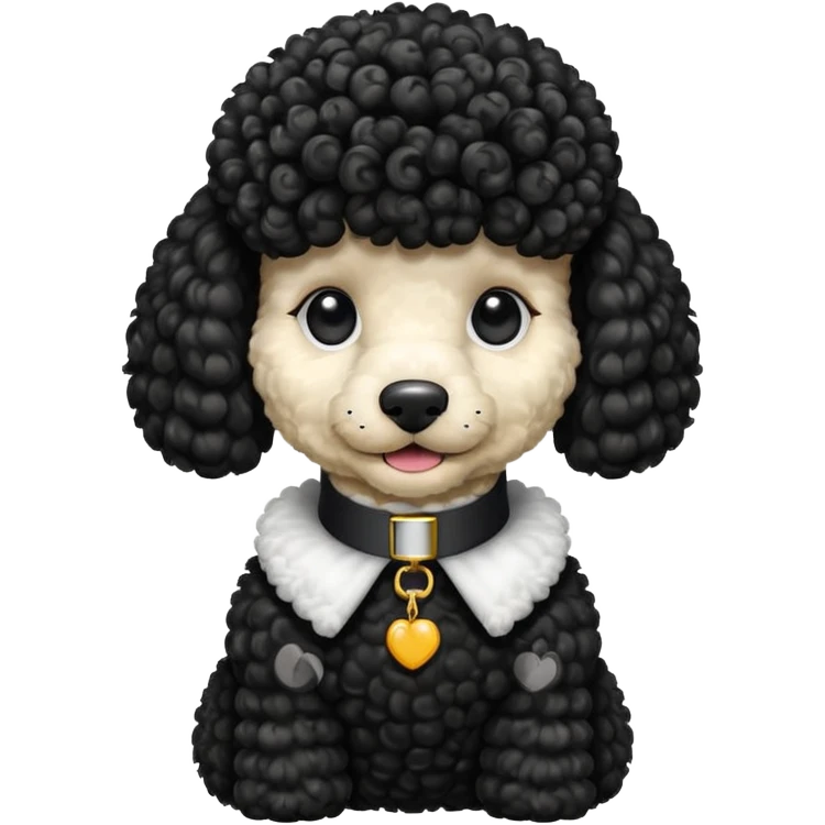 Perro poddle emoji
