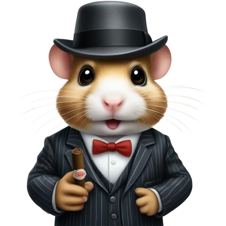 hamster al capone emoji