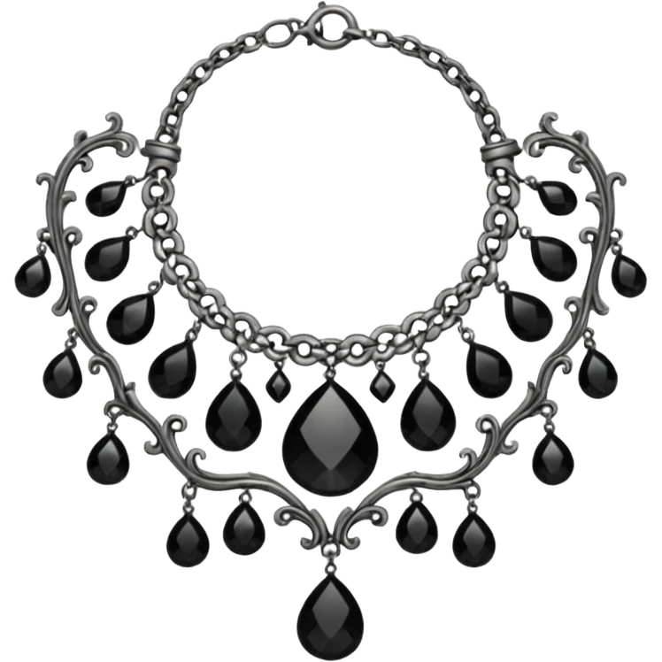 cursed necklace emoji
