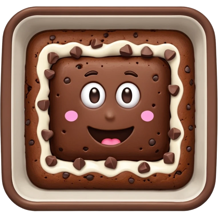 brownie al forno emoji