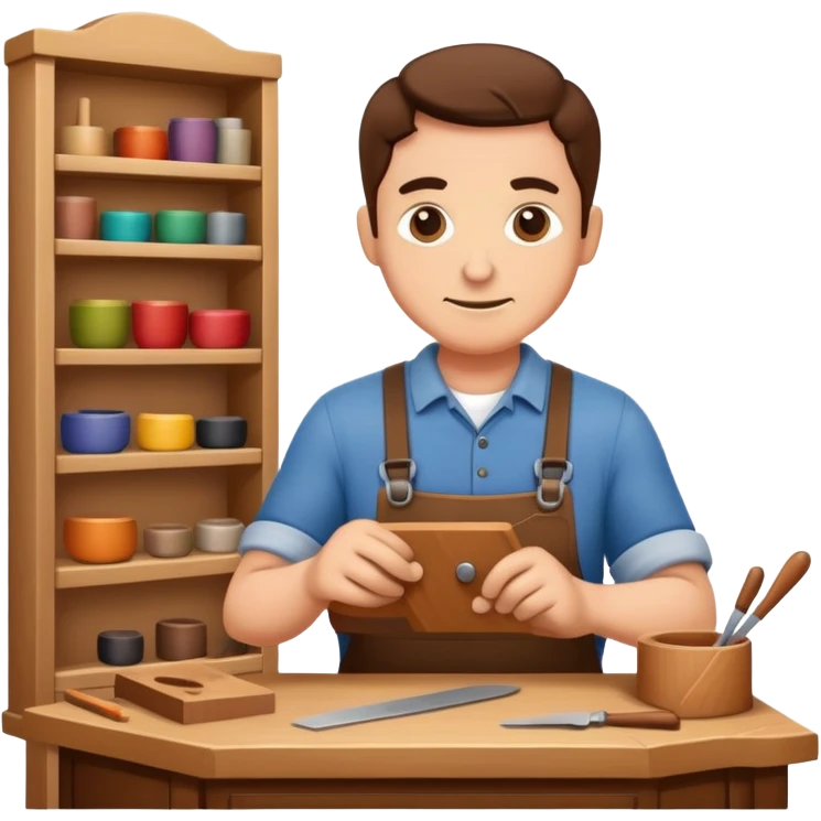 experienced furniture maker emoji