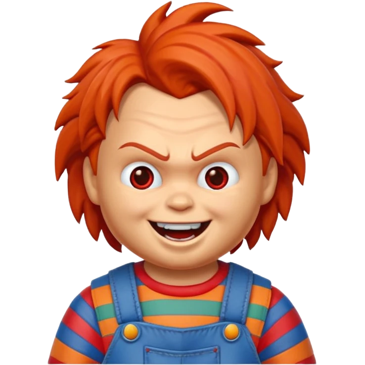 Un emojin de chuky emoji