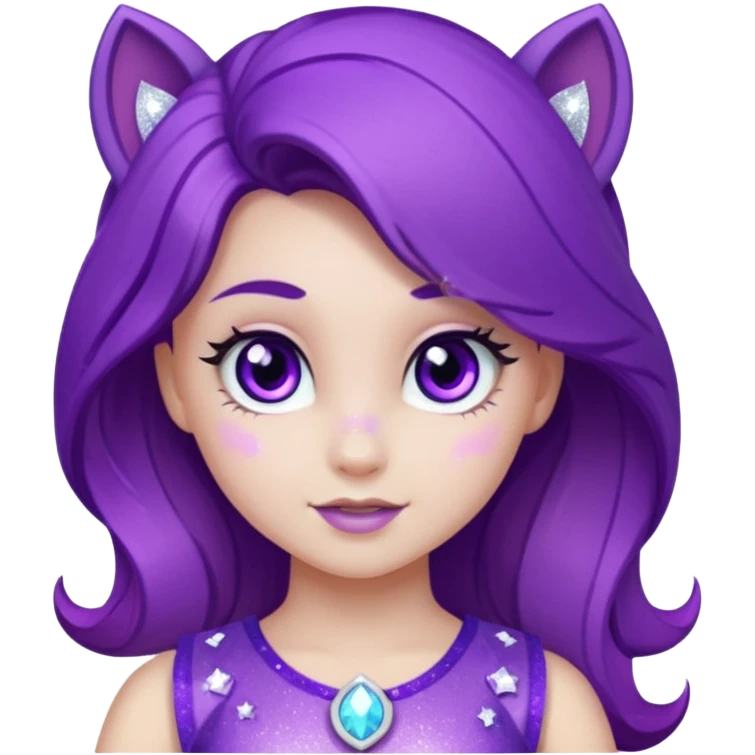 1 girl my little pony rarity emoji