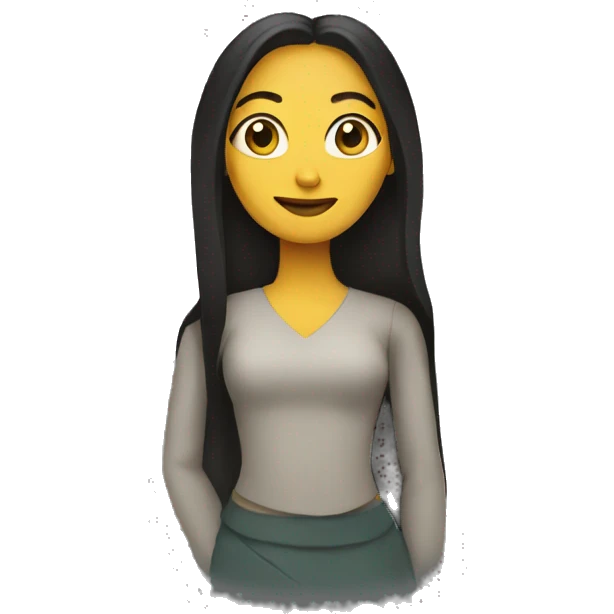 Mujer mona emoji