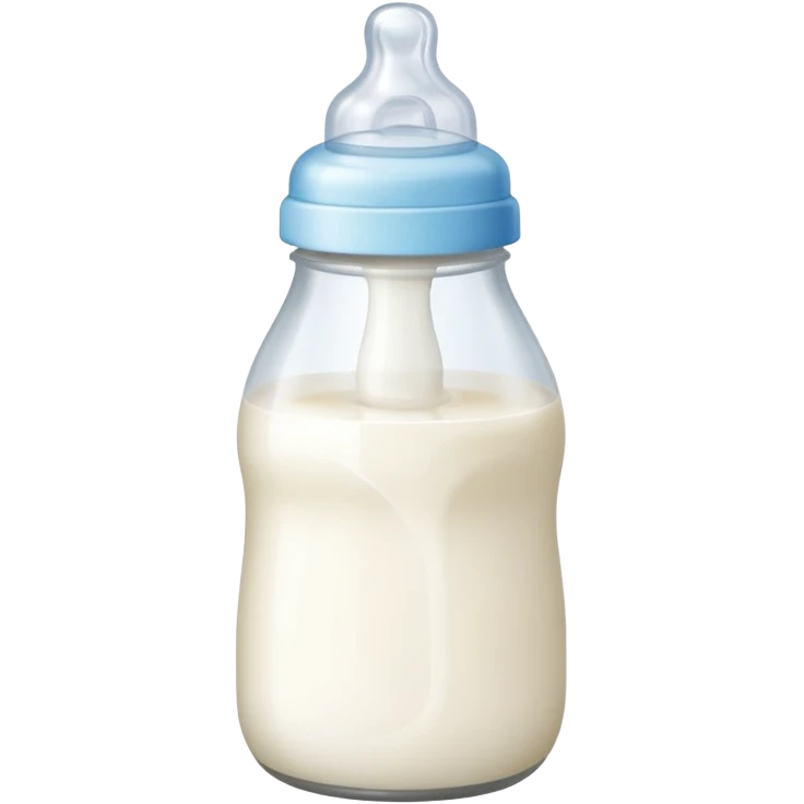 Baby bottle full emoji