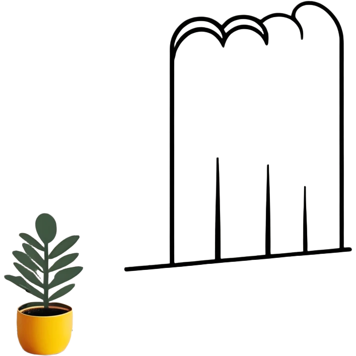 cartoon style wall nail emoji, bold lines, playful and simple emoji