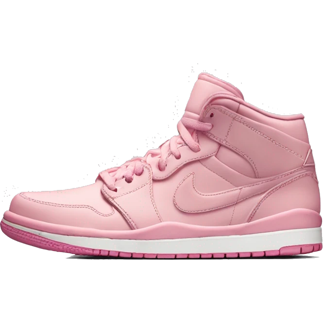 Pastel pink Jordan shoes Nike  emoji