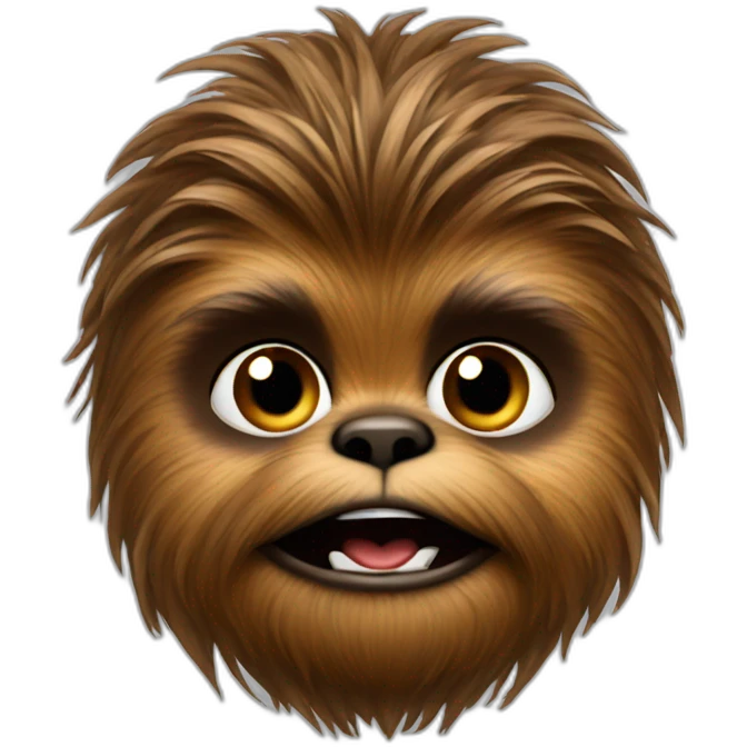 Baby Chewbacca  emoji