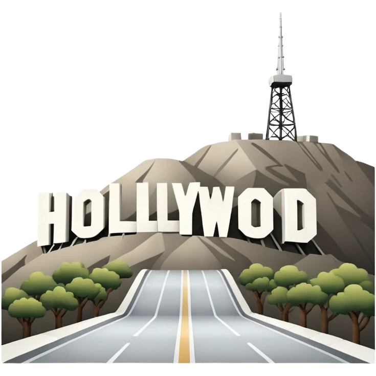 Hollywood Sign emoji