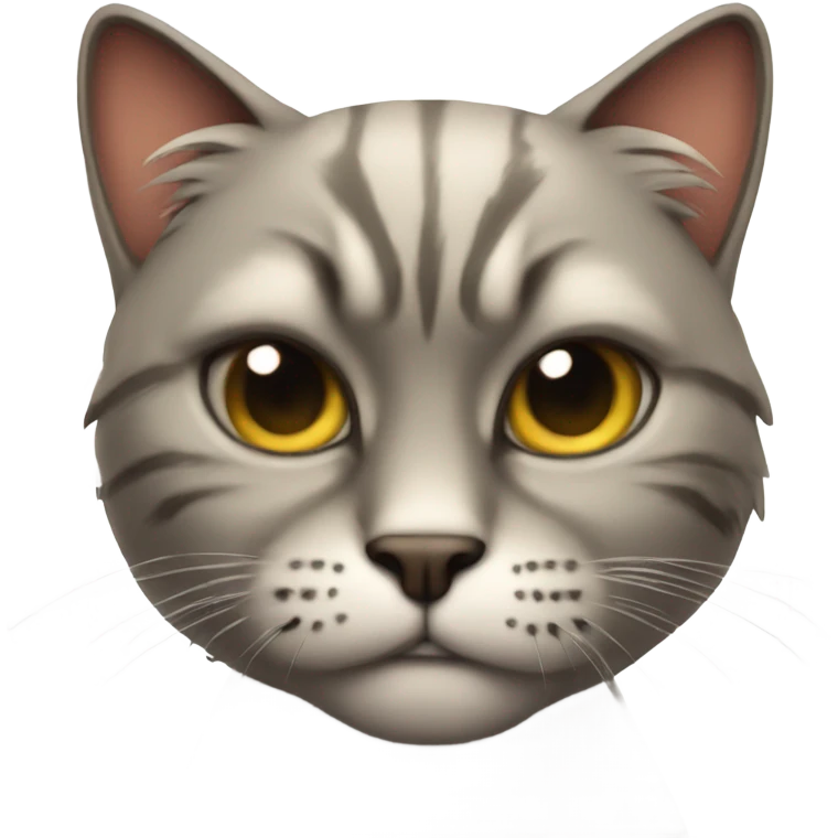mad cat looking swagger emoji
