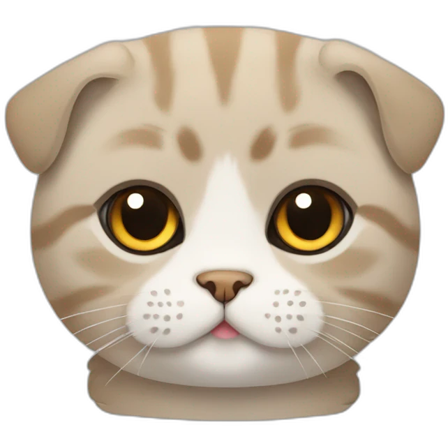 scottish fold cat emoji