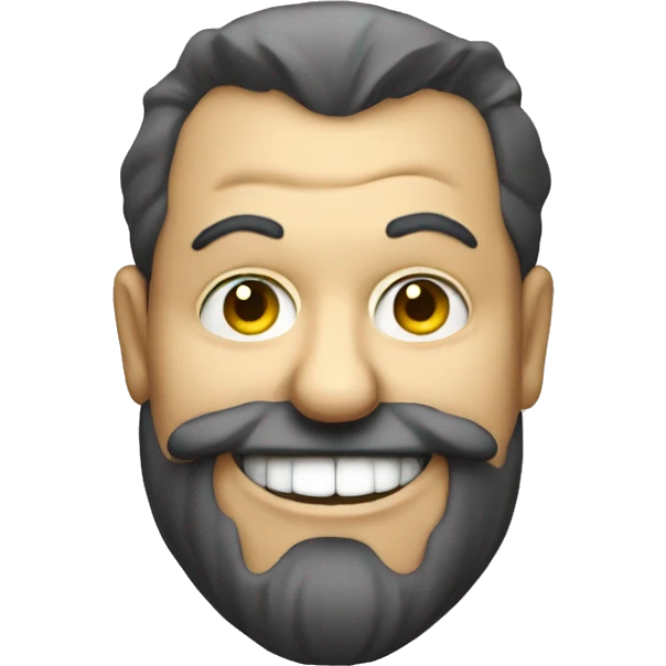 fat joker with beard emoji