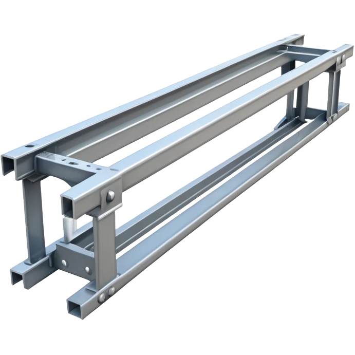 I-beam steel girder for construction emoji