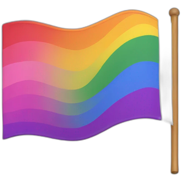 queer progress flag emoji