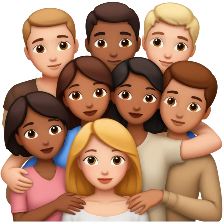 Bla adult group intimacy scene emoji