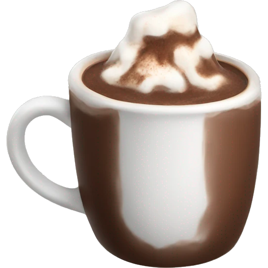 hot chocolate  emoji
