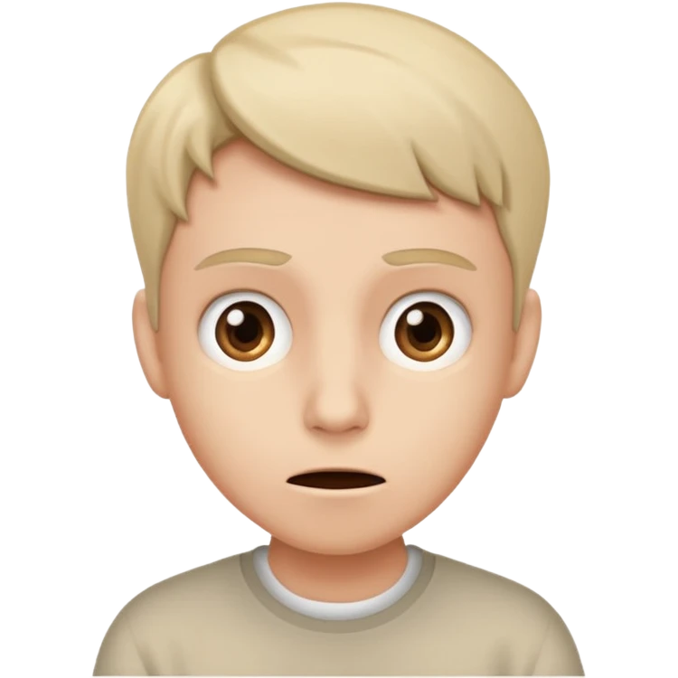 Anxious
 Irritated
 Confused
 Unsure
 Hopeful
Neutral (slightly cautious)
 (Excited → Confused) emoji