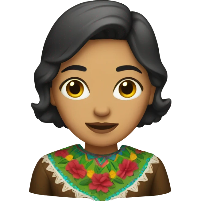 mexican woman  emoji