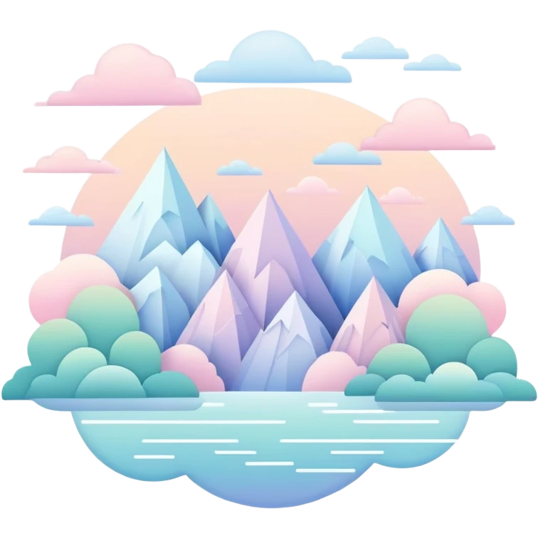 Floating Aesthetic Scenery Deco emoji