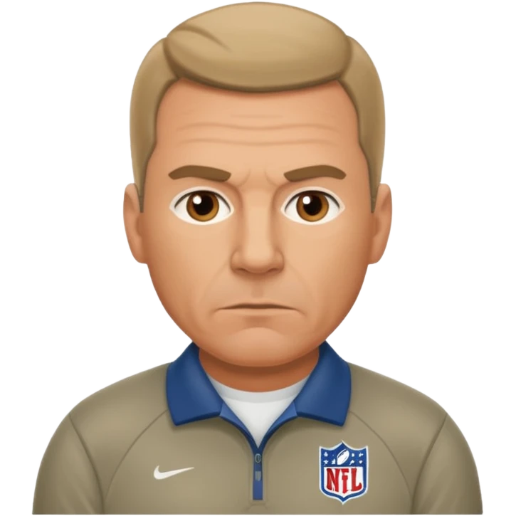 an American football coach emoji