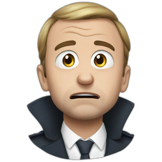 Macron who cry emoji