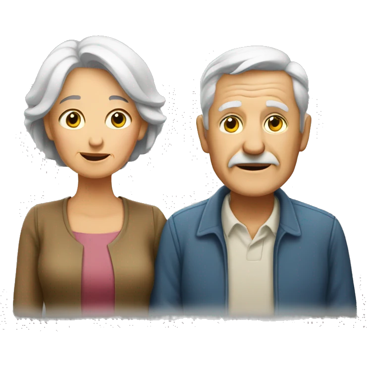 OLD COUPLE emoji