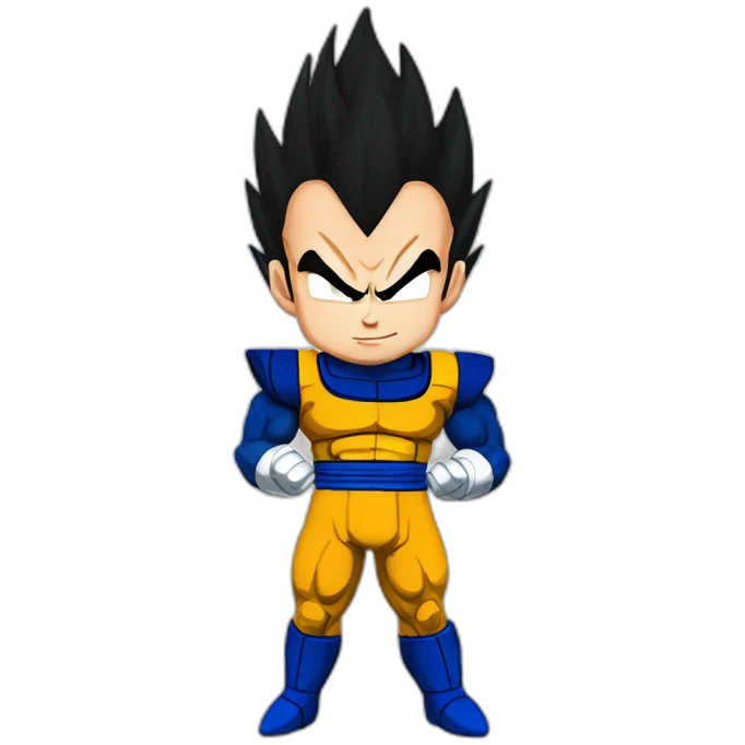 vegeta super sayan emoji