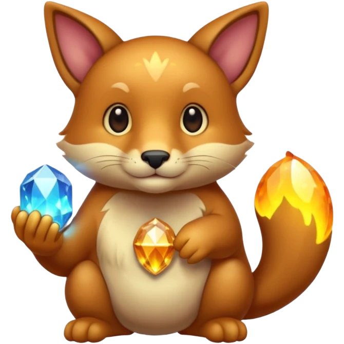 animal with magical stone


 emoji
