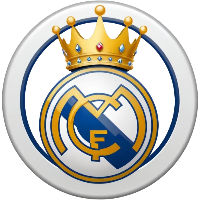 Real Madrid logo emoji