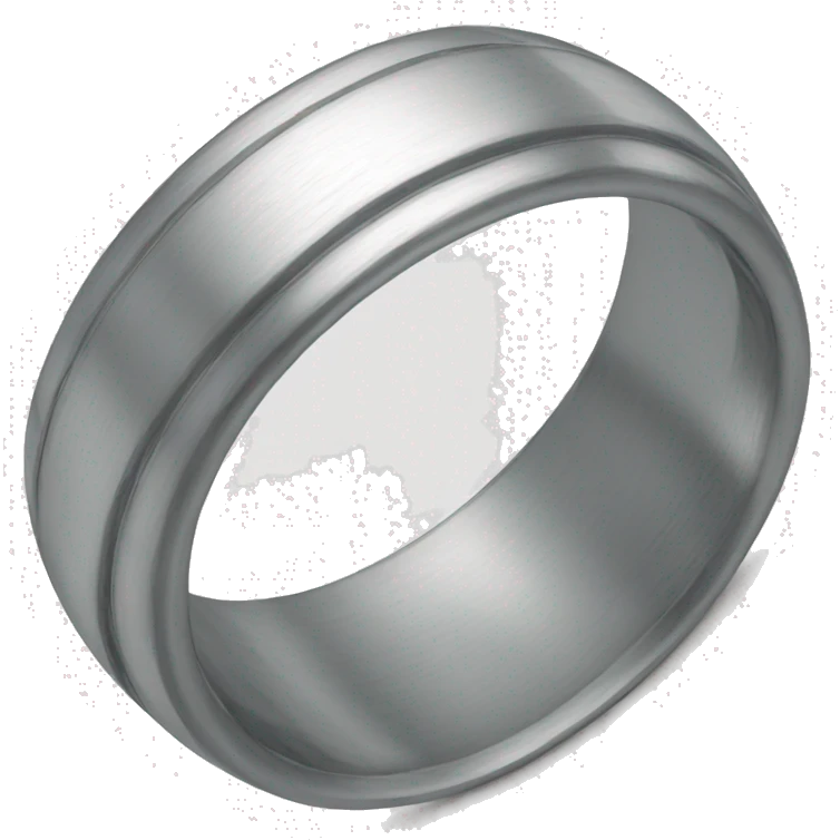 silver ring shadow 45 degree angle emoji