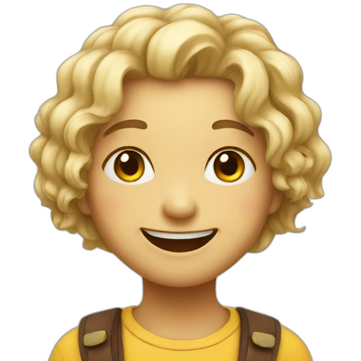 Cute smiley image emoji