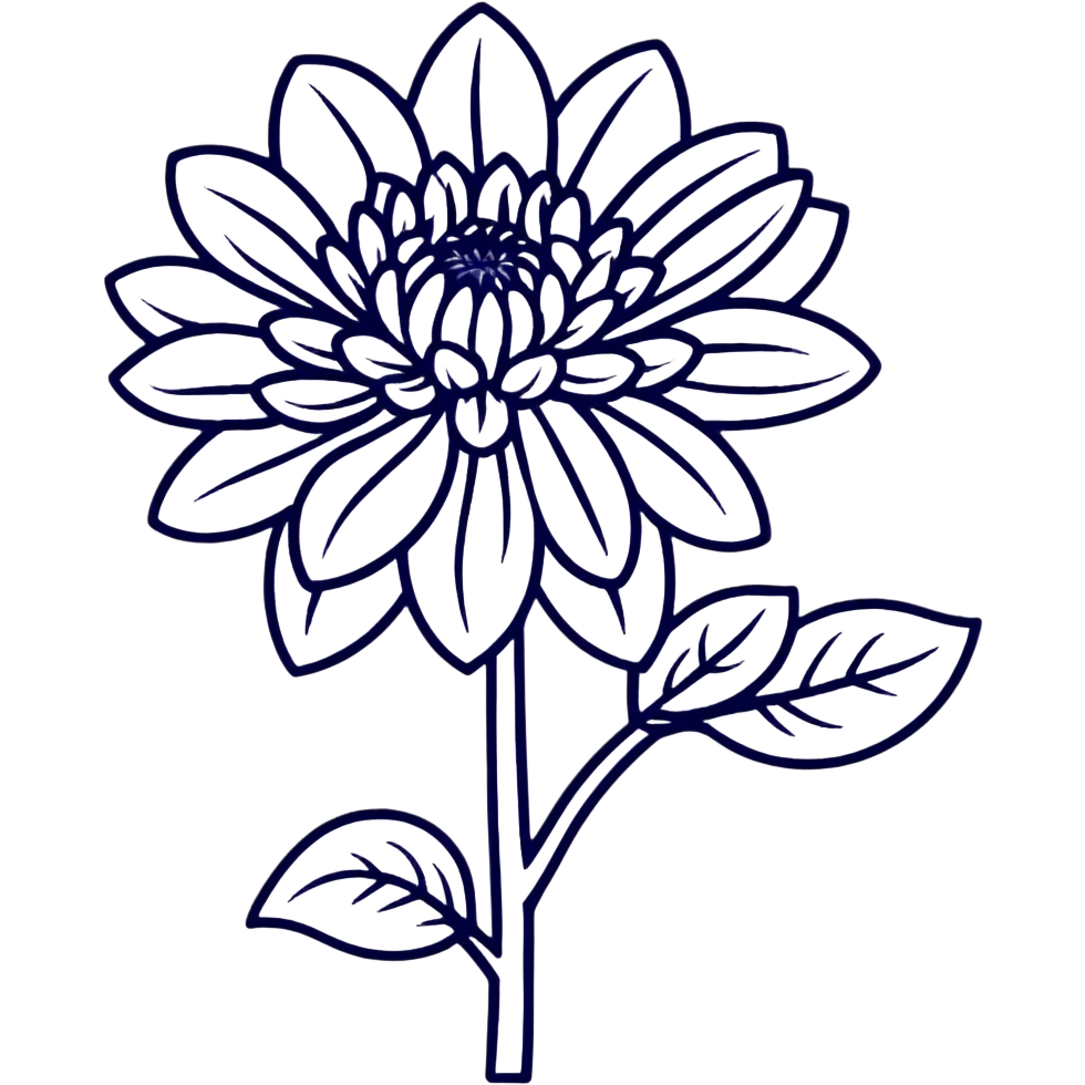 dahlia flower emoji