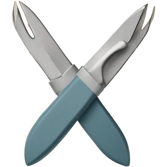 A heart with scalpels crossed behind￼ emoji