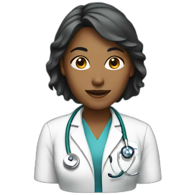 doctor female emoji