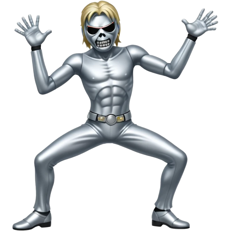 iron maiden monster eddie disco dance emoji