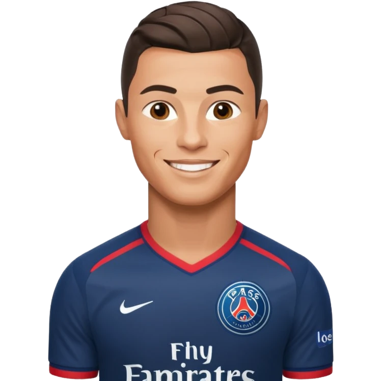 CR7 + PSG emoji